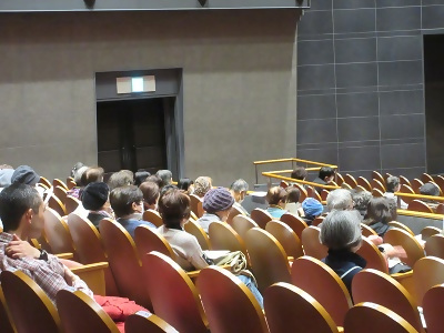 写真:講演会の客席の様子