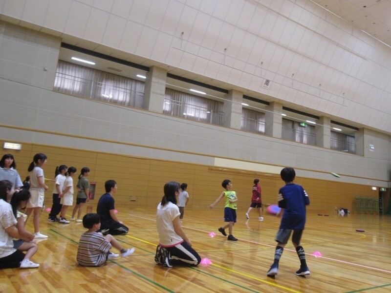 スポレク教室のイメージ（ドッヂビー）