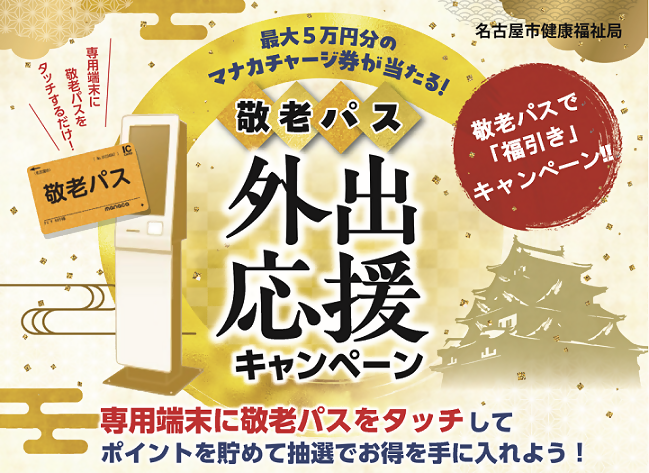 写真：敬老パス外出応援キャンペーンちらし
