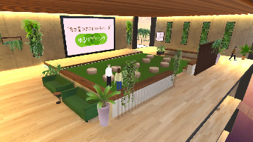 写真:「ゆるリリンク」広報空間3階イベントスペース