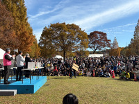 お楽しみ抽選会の様子