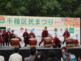 和太鼓演奏の画像