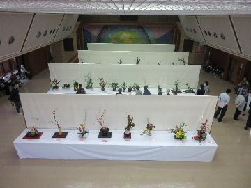 写真:北区秋のいけばな展