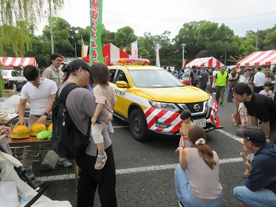 働く車ゾーンの様子4