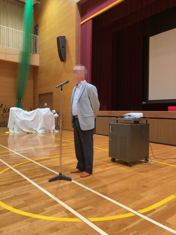 写真:冒頭挨拶の様子