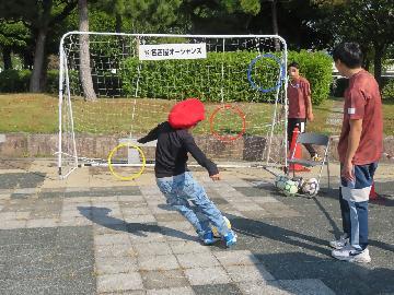 写真:キックターゲットの様子 第34回 令和5年(2023年)