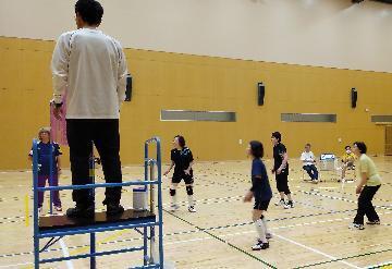 写真:試合の様子