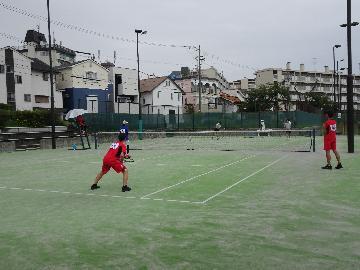 写真:第45回瑞穂区ソフトテニス大会の様子1