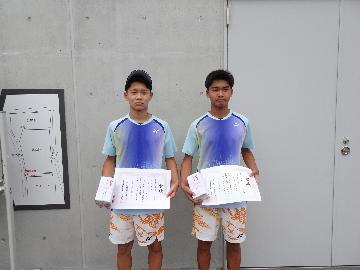 写真:中川・井上ペア