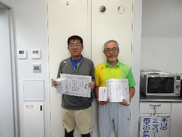 写真:牧野・畔柳ペア