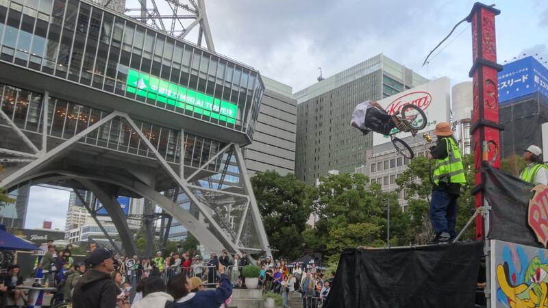 BMXショーの写真