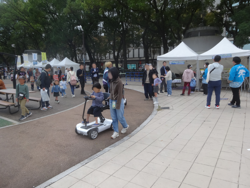 ブース出展の写真