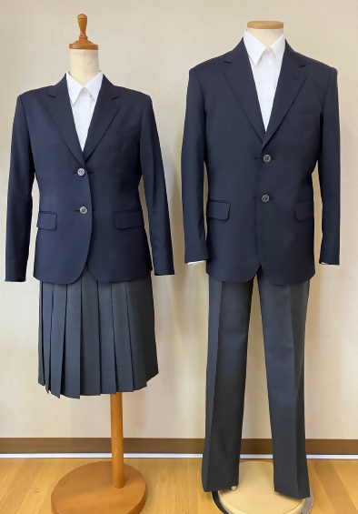 写真：名古屋市立中学校標準服イメージ