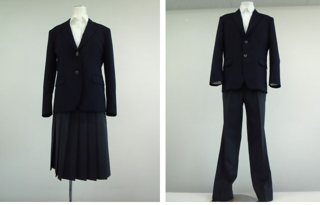 写真:名古屋市立中学校標準服イメージ