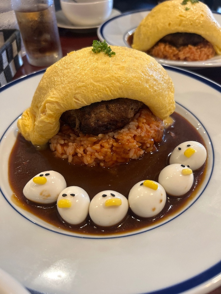 アランチャのひよこオムバーグの写真