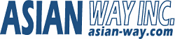 イラスト:アジアンウエイ株式会社の企業ロゴ