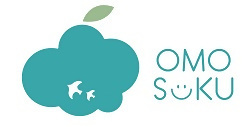 イラスト:株式会社おもすくの企業ロゴ