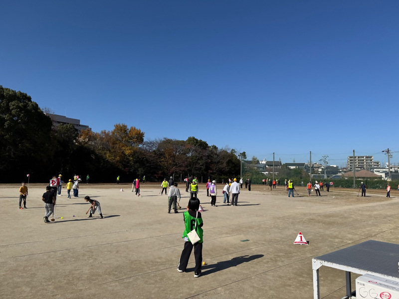 競技中の様子です。