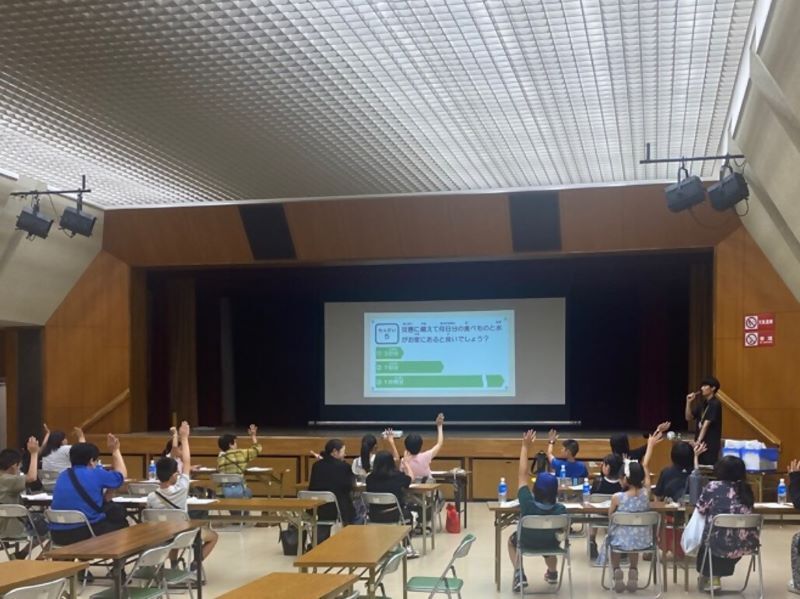 防災クイズの写真