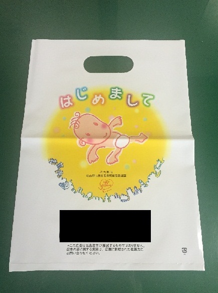 写真:手提げ袋の見本