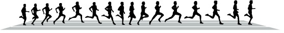 走るイラスト