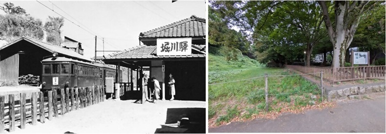 堀川駅の写真と現在の風景