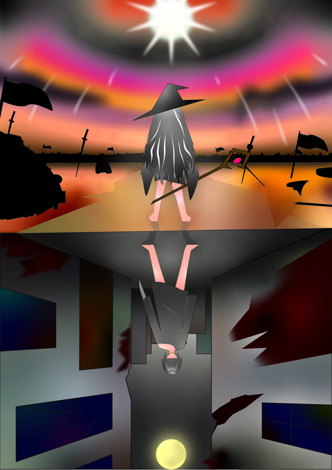 写真:デジタルアート区長賞