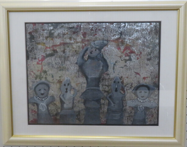 写真:日本画区長賞