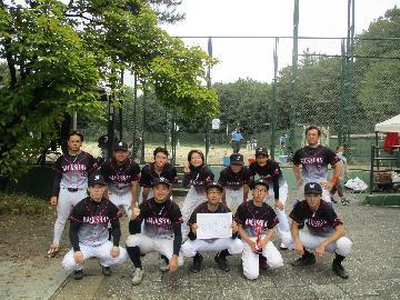 第3位チームの集合写真