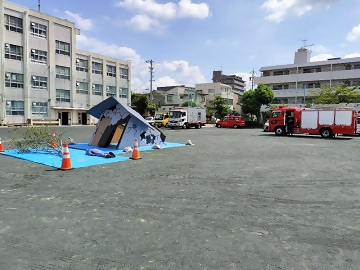 防災訓練の写真(総合演習1)