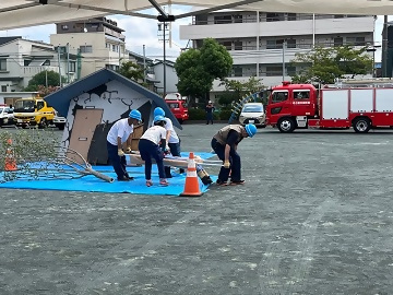 防災訓練の写真(総合演習2)