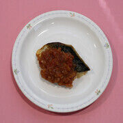 新献立のさばのイタリアンソースかけの写真です