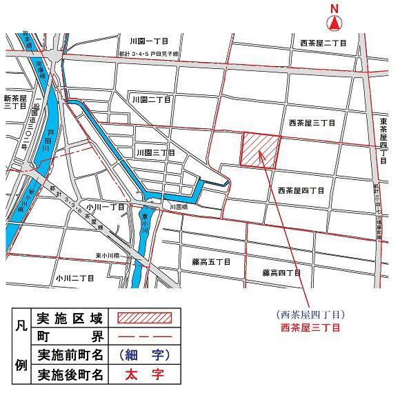 地図:港区熱田新田東組字十一番割地区の場所を示す図