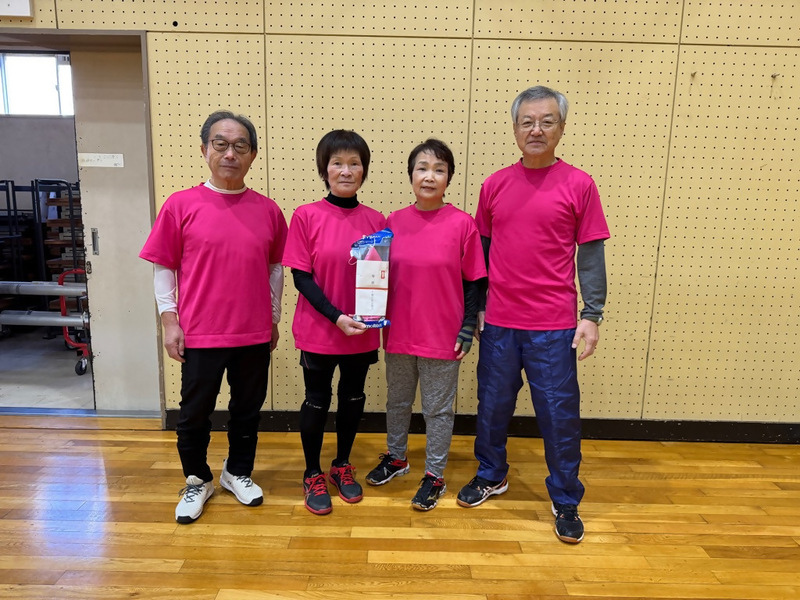 初級の部優勝　大和チームの写真