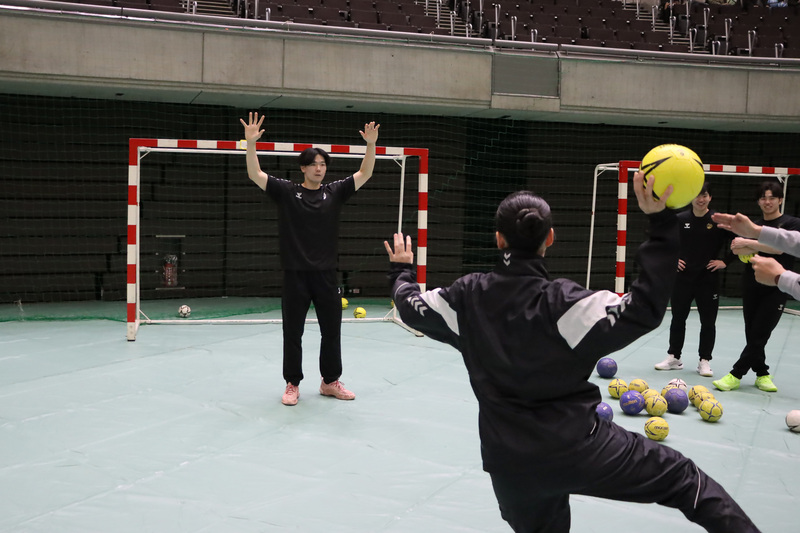 写真：ハンドボール