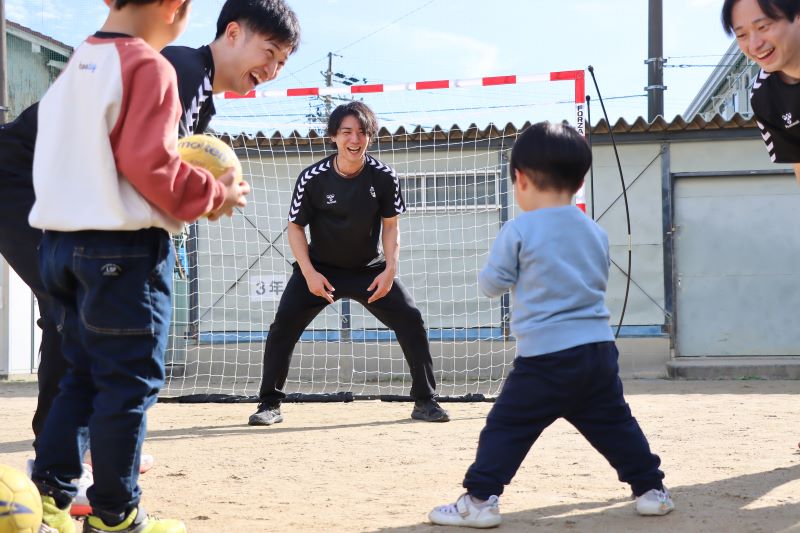 写真:ハンドボール