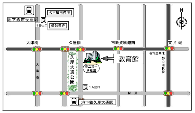 登録会場の地図