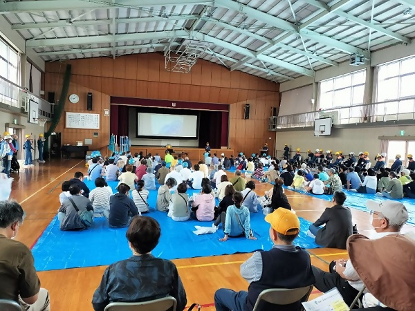 区役所による講習の様子