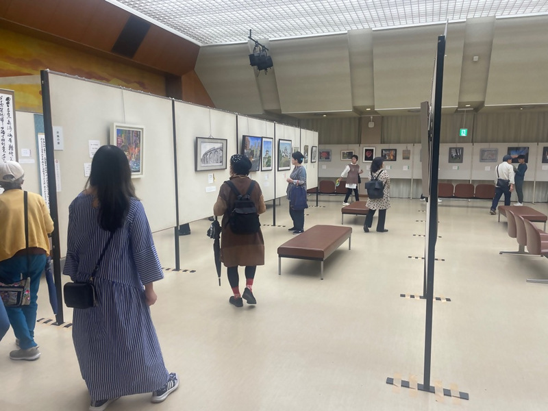 写真：展覧会の様子