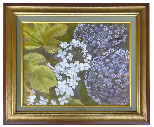 写真：日本画の部　市長賞作品