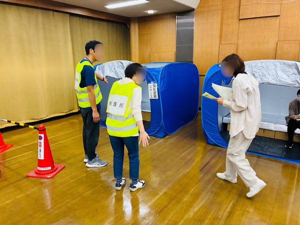 避難所リーダー養成講座 - 福祉避難スペース