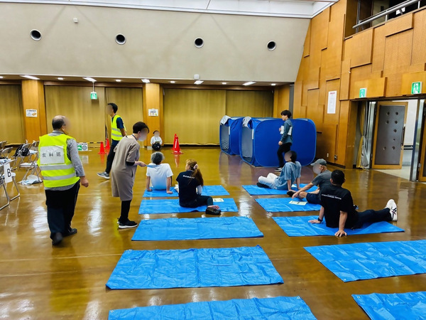 避難所リーダー養成講座 - 避難スペース
