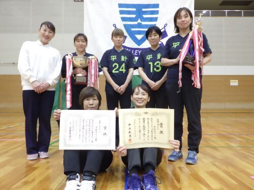 写真：Bブロック優勝の平針Bチームです