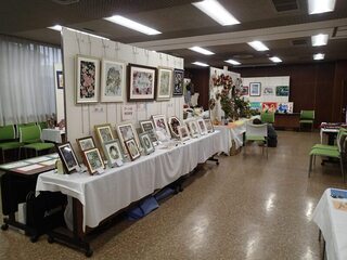 作品展示の様子