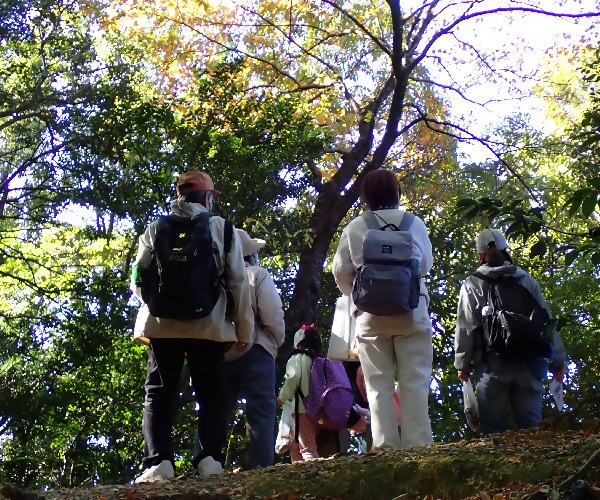 写真:からす山に登頂