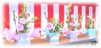 令和7年春の作品の様子