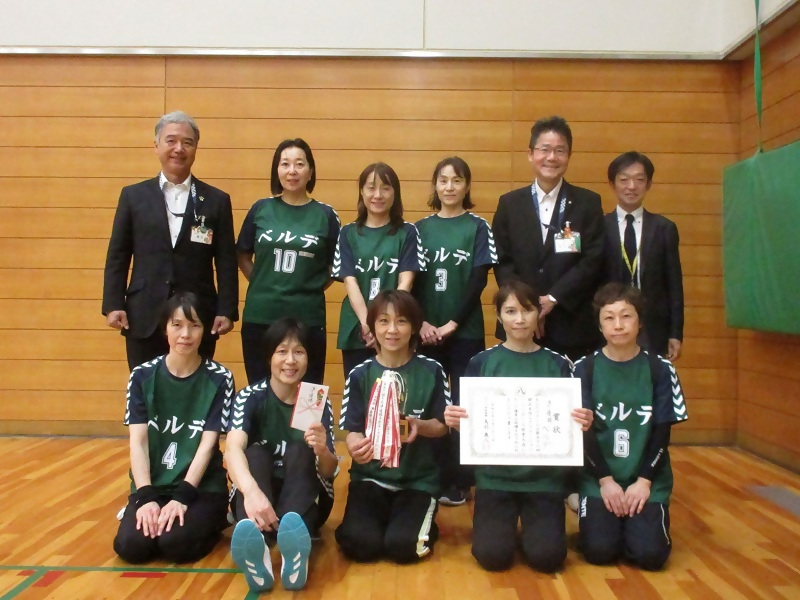 準優勝した「ベルデ」の皆さんの写真