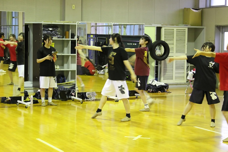 写真:練習の様子2