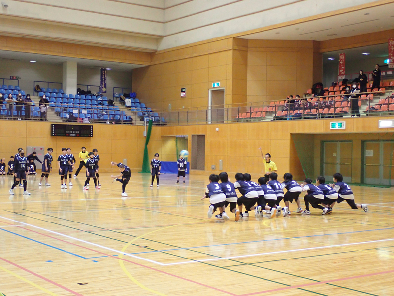 写真:試合の様子