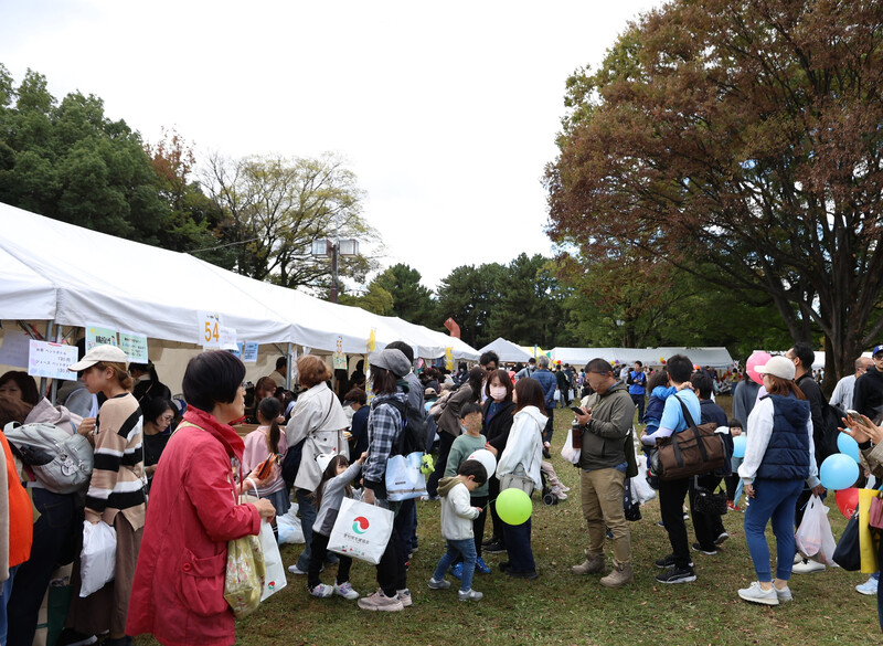 写真：福祉ふれあいブースの様子1